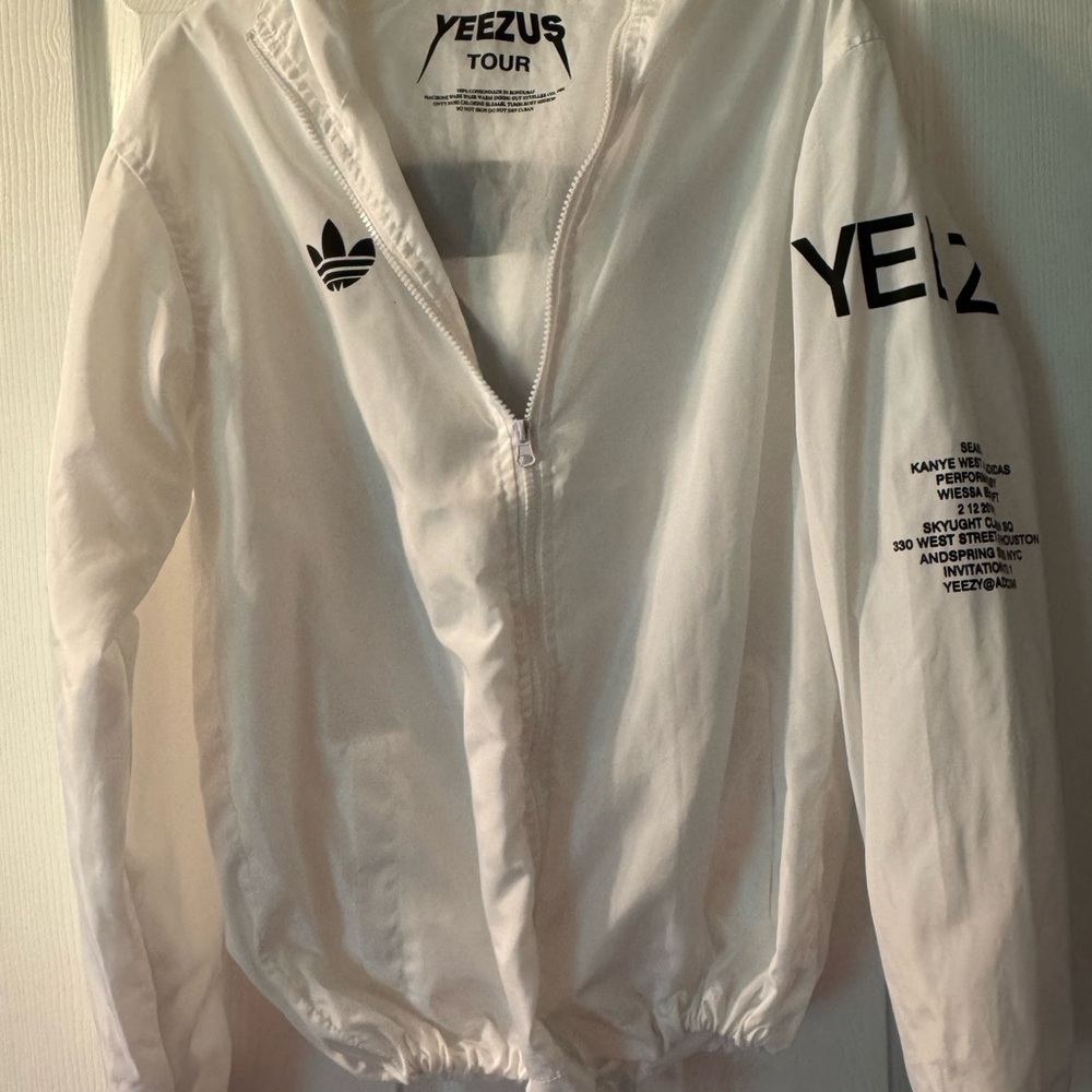 Adidas Yeezy White Yeezus Tour Jacket